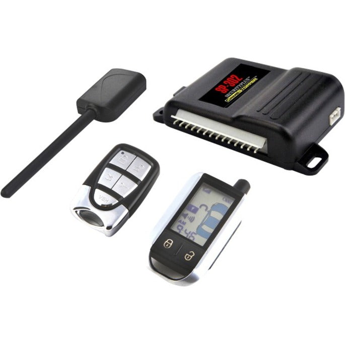 Crimestopper SP-302 Deluxe 2-Way Alarm And Keyless Entry System [Disco ...