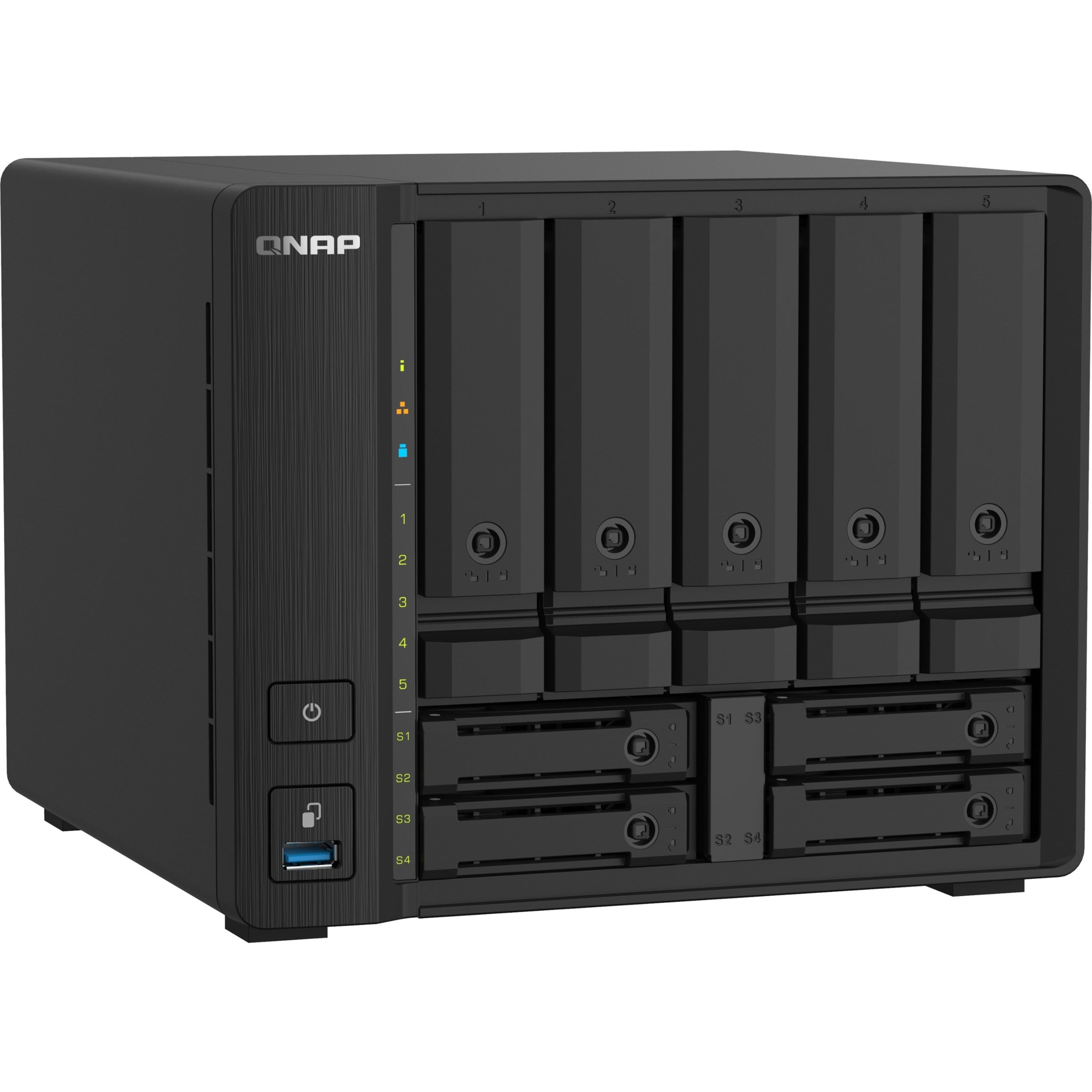 QNAP TS-932PX-4G-US Compact 9-bay NAS with 10GbE SFP+ and 2.5GbE for  Smoother File Applications