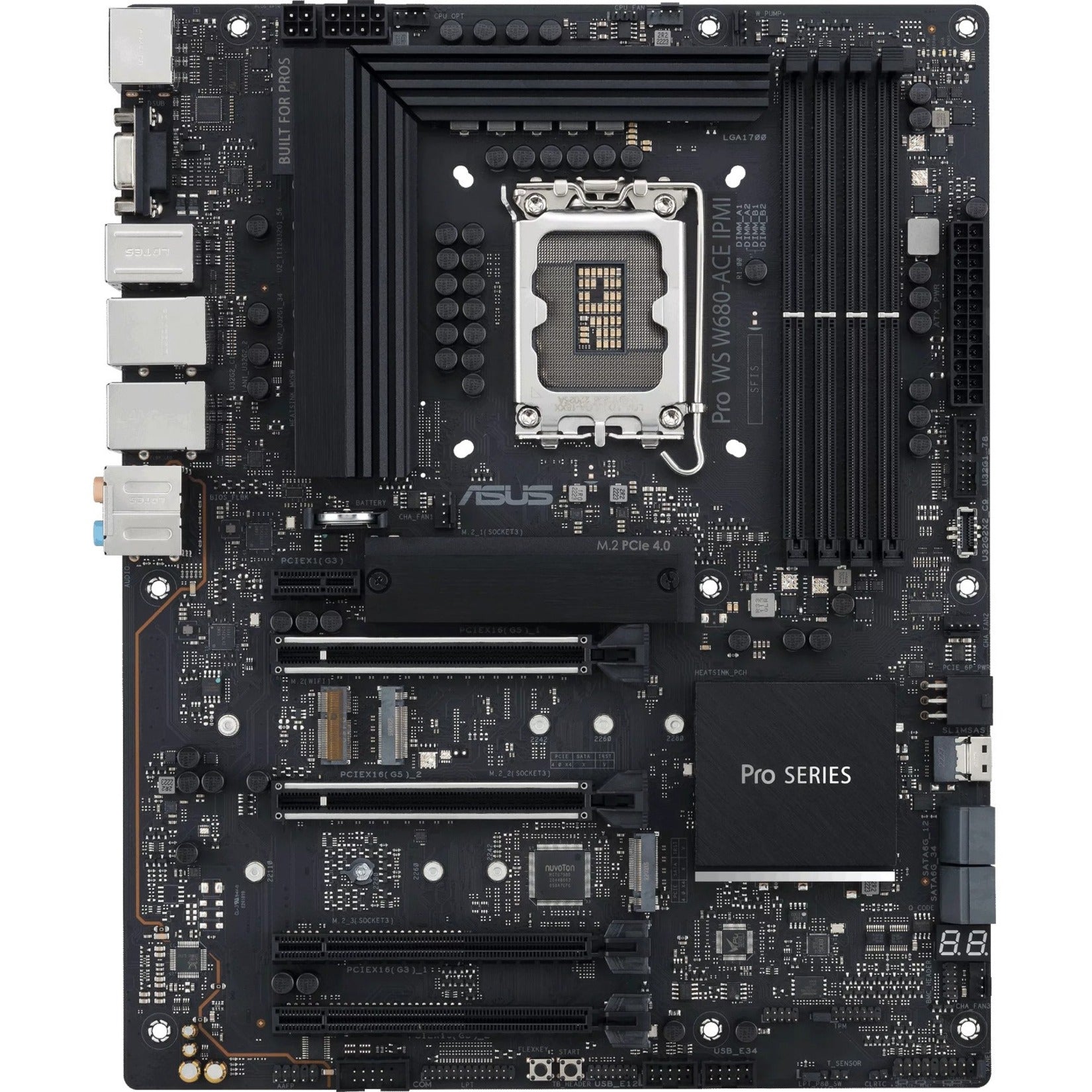 Asus PRO WS W680-ACE IPMI Workstation Motherboard PRO WS W680-ACE