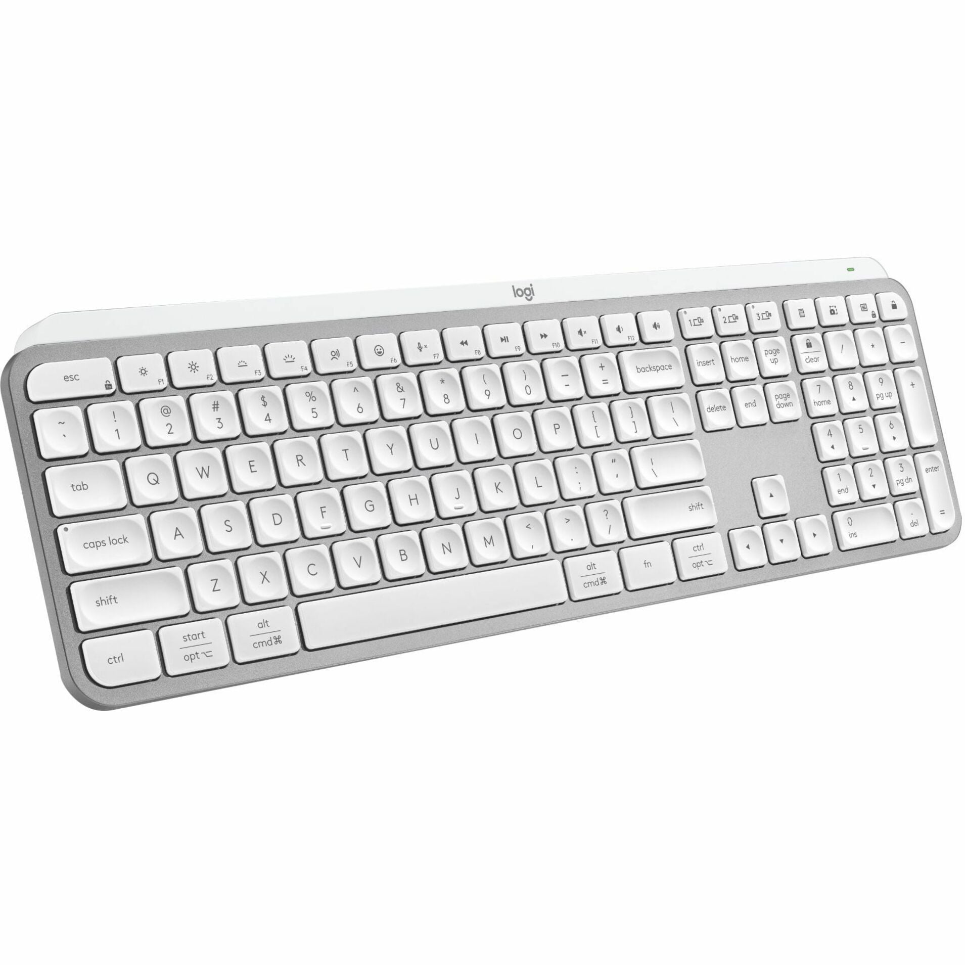 Logitech MX Keys Wireless Membrane Smart Illumination Mac Keyboard in Space cheapest Gray