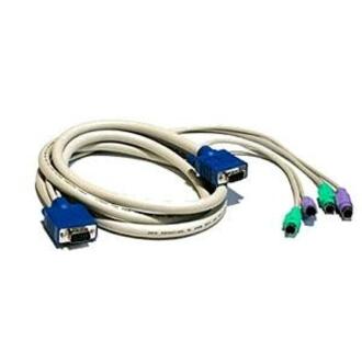 Avocent KVM Cable - 6ft - Blue, White, Turquoise (CPS2-6A)