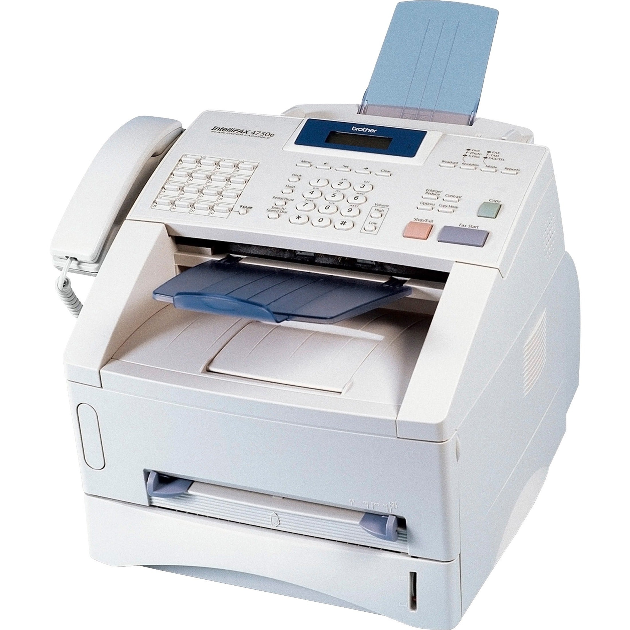 Brother Laser Fax, 8MB Memory, 33.6K bps,17-2/4x17-1/10x12-7/10 (PPF4750E)