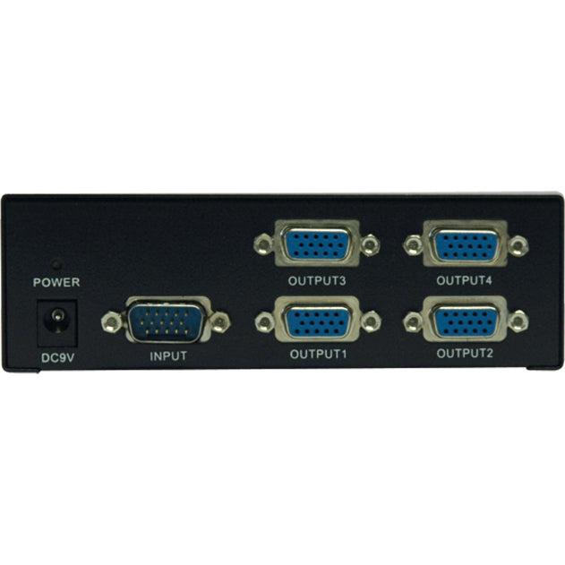 Tripp Lite by Eaton 4PORT VIDEO SPLITTER MULTISYNC VGA/SVGA 5 HDDB15 (B114-004-R)