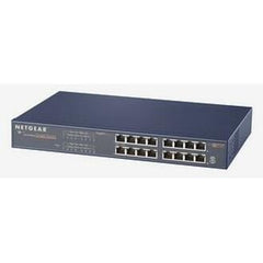 Netgear ProSafe GS516T Ethernet Switch, 16-Port Gigabit 10/100/1000Base-T Network, Rack-mountable, Layer 2 Managed, Cat5 Twisted Pair - GS516T (5 Year Warranty)