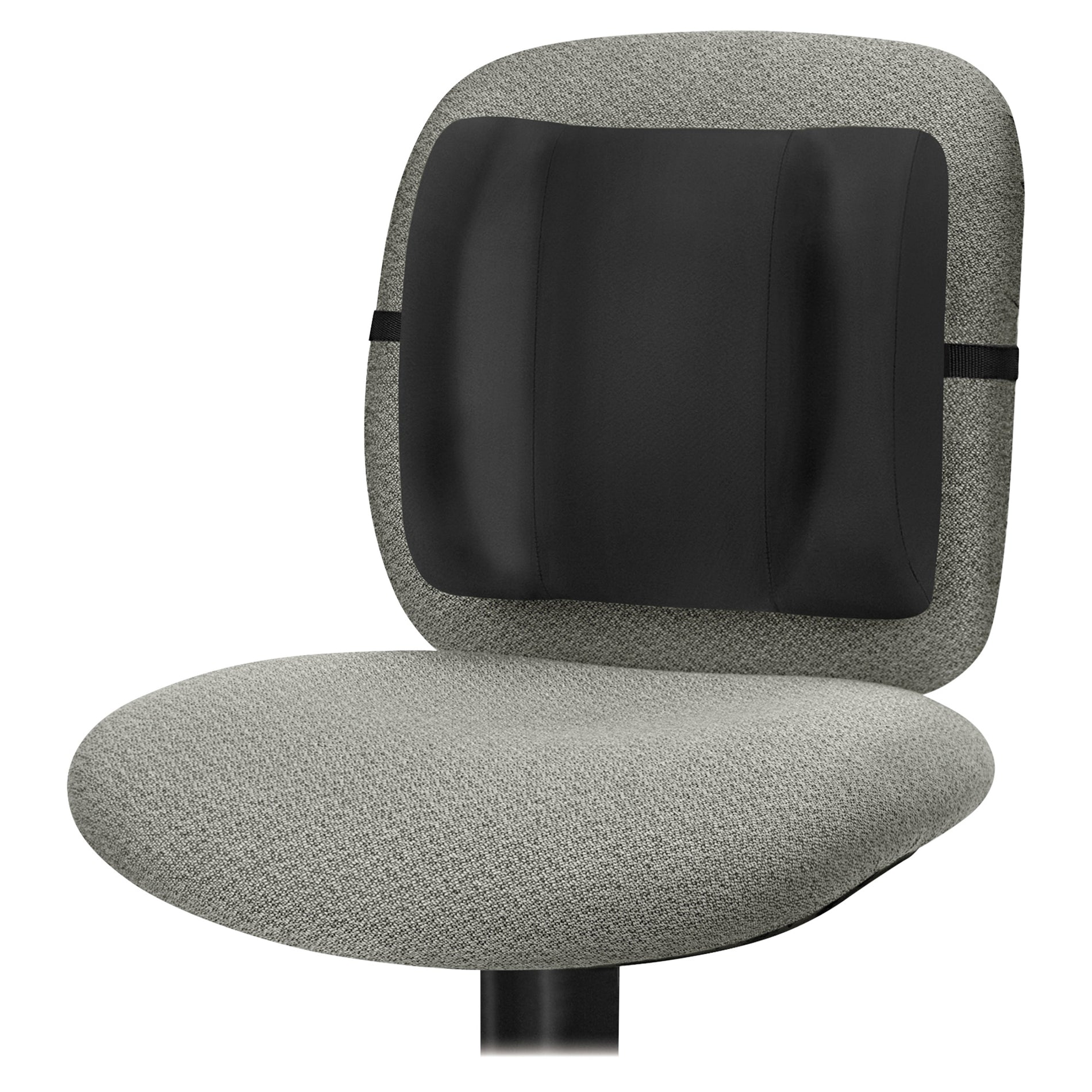 Fellowes Backrest, High Profile, 13"x4"x12" , Black (91905)