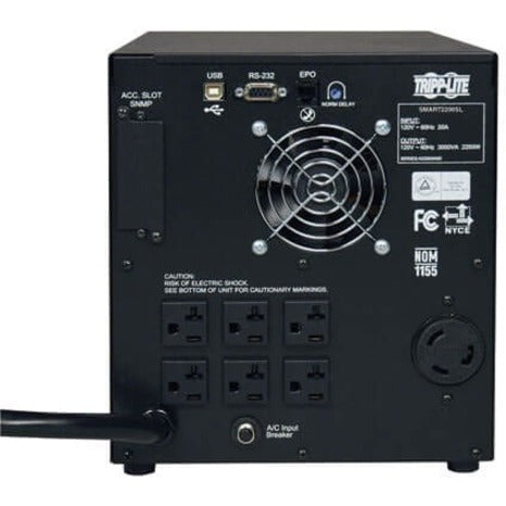 Tripp Lite by Eaton SMART UPS PRO TOWER 2200VA LINE-INT SNMP/USB/DB9 7OUTLET (SMART2200SLT)