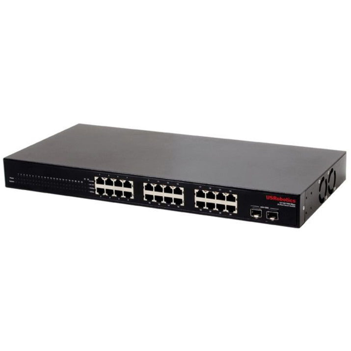 USRobotics 24PORT BENUTZER KURIER GIGABIT SMART SWITCH (USR997724)