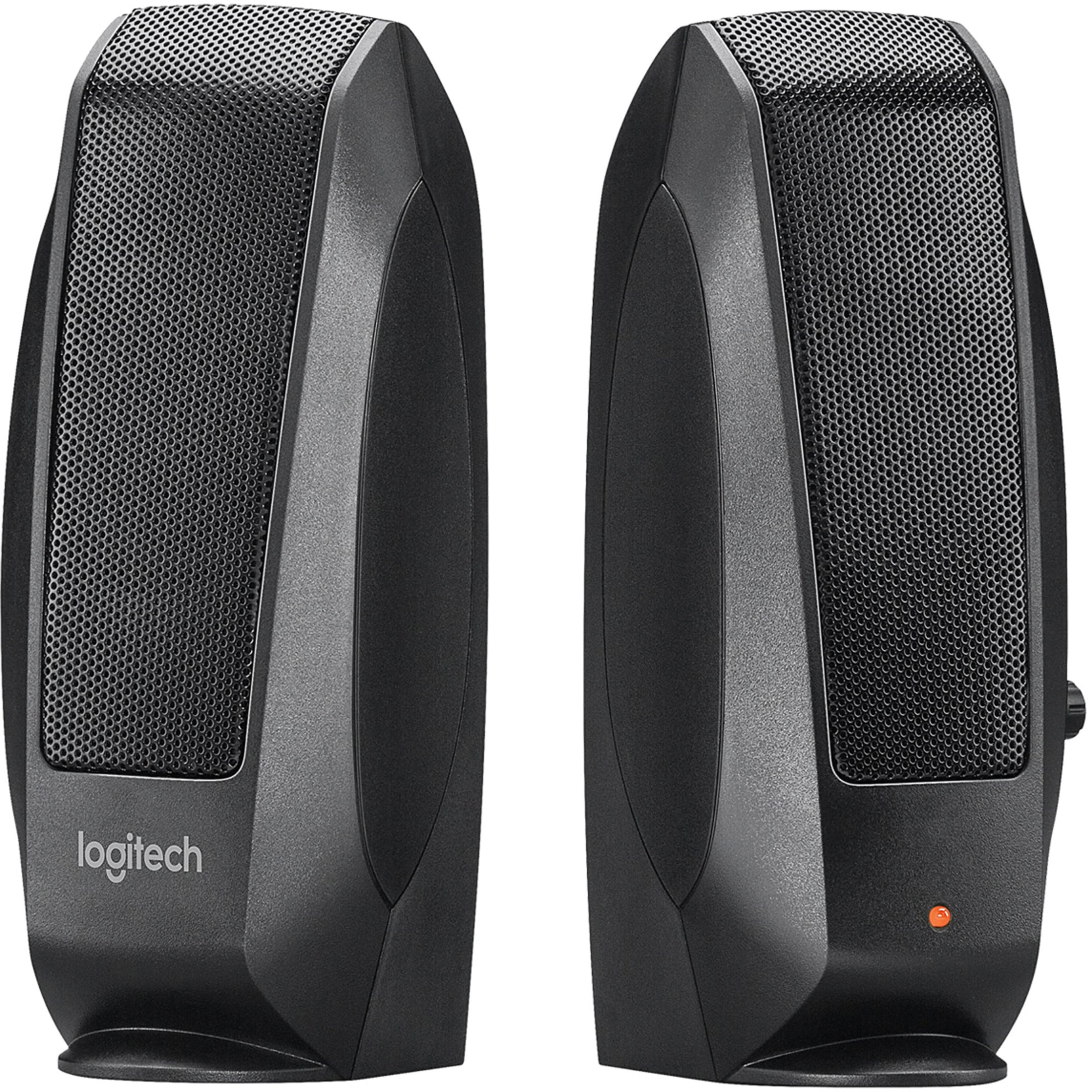 Logitech S-120 2.0 Lautsprechersystem - 230 W RMS - Schwarz (980-000012)