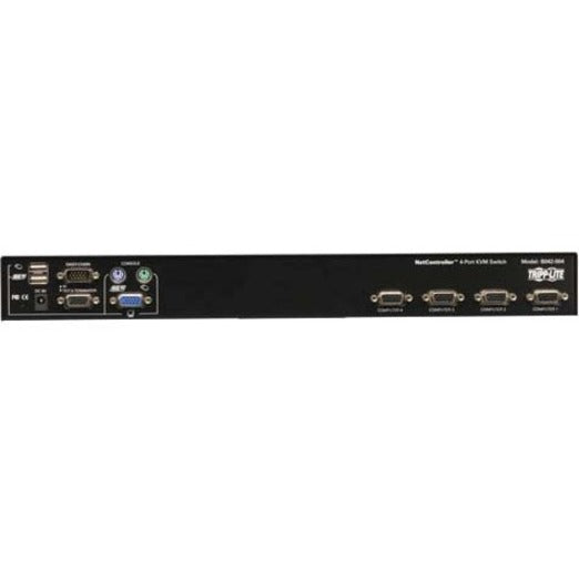 Tripp Lite by Eaton 4-Port Rackmount USB/PS2 KVM Switch (B042-004)