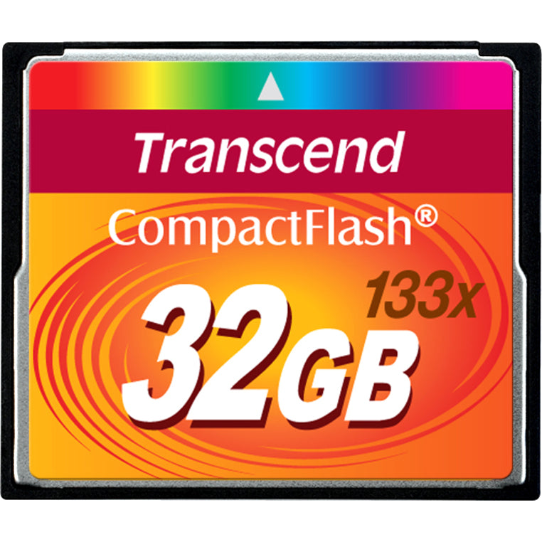 Transcend 32GB CompactFlash Card - (133x) - 32 GB (TS32GCF133)