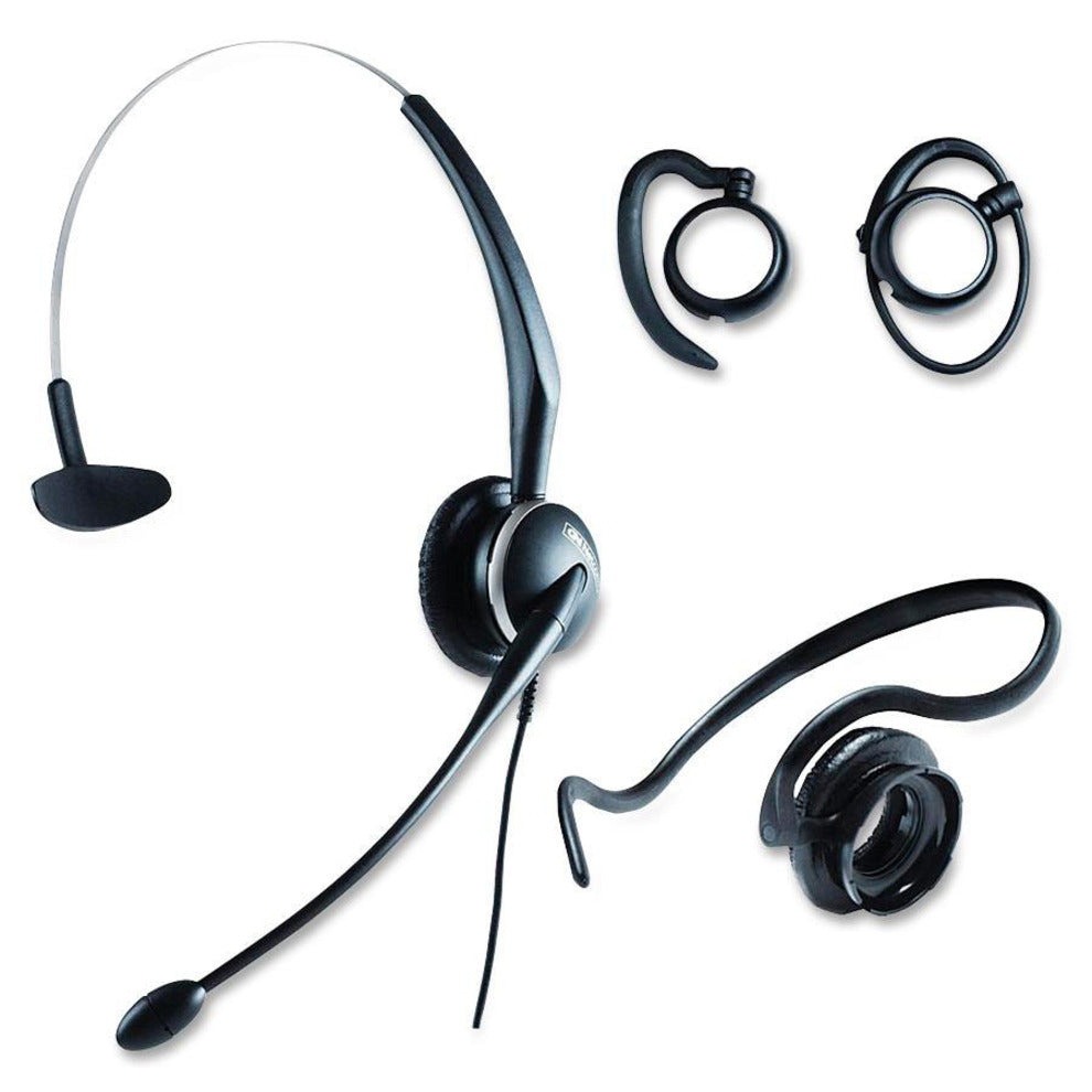 Jabra Convertible Headset, 4-in-1, Black (2104-820-105)