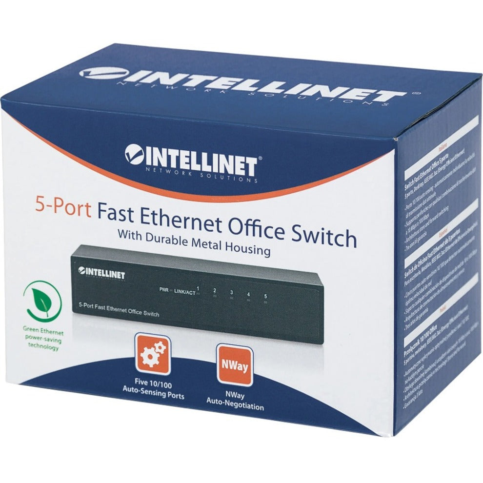 Intellinet 5-Port Fast Ethernet Office Switch (523301)