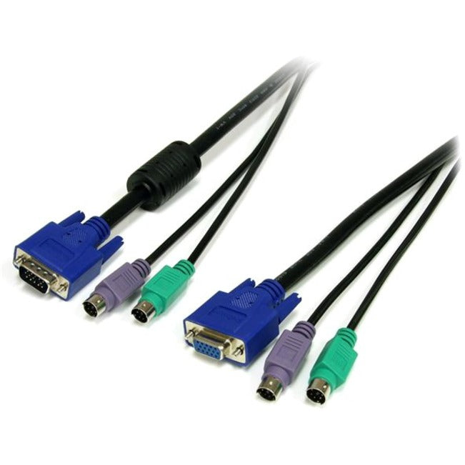 StarTech.com 6 ft. PS/2-Style 3-in-1 KVM Switch Cable (SVPS23N1_6)