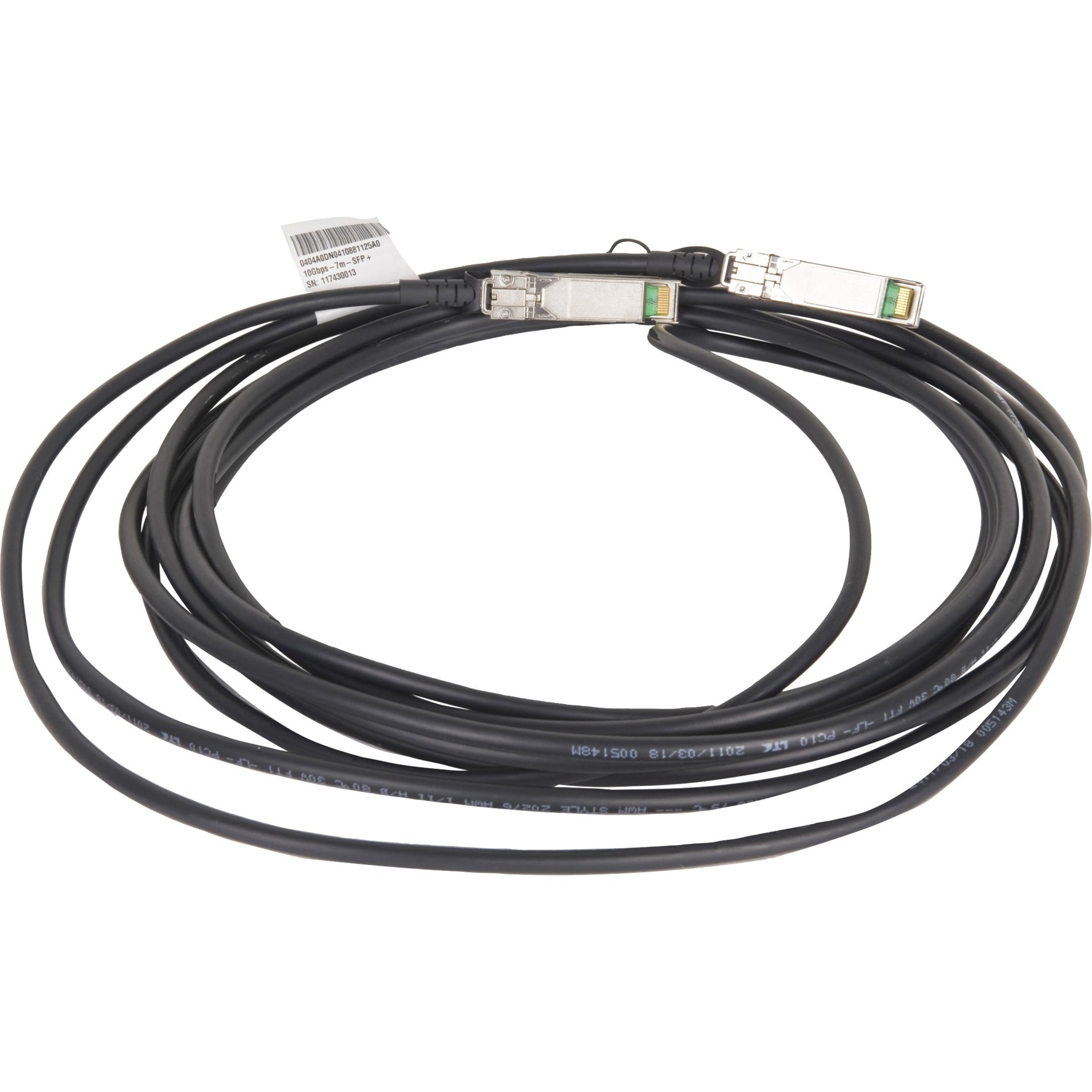 HPE  BLC SFP+ 10GBE Cable - 3.28ft (487652-B21)