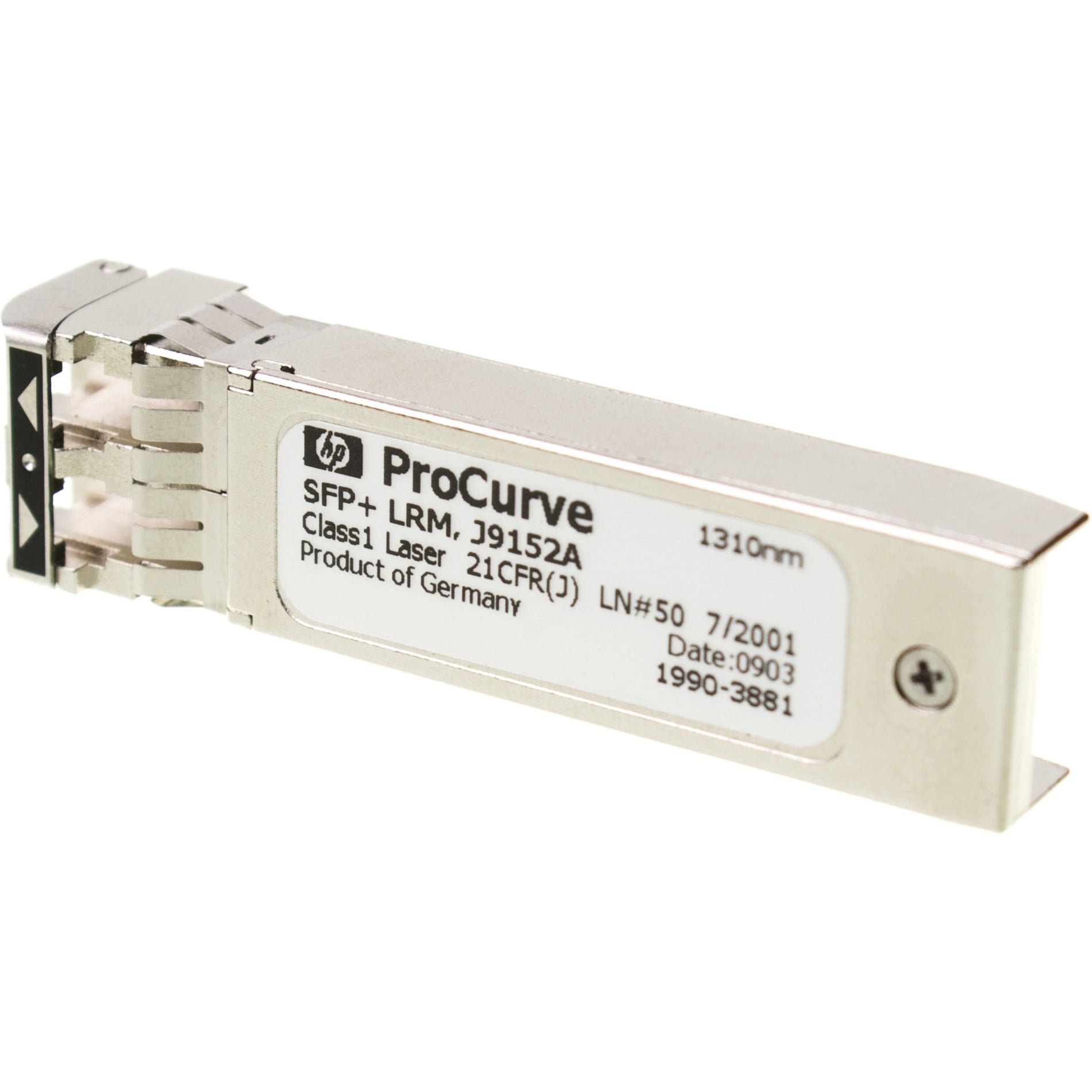 HPE ProCurve 10GBase-LRM SFP+ Transceiver - 1 x 10GBase-LRM (J9152A)   HPE 프로커브 10GBase-LRM SFP+ 송수신기 - 1 x 10GBase-LRM (J9152A)