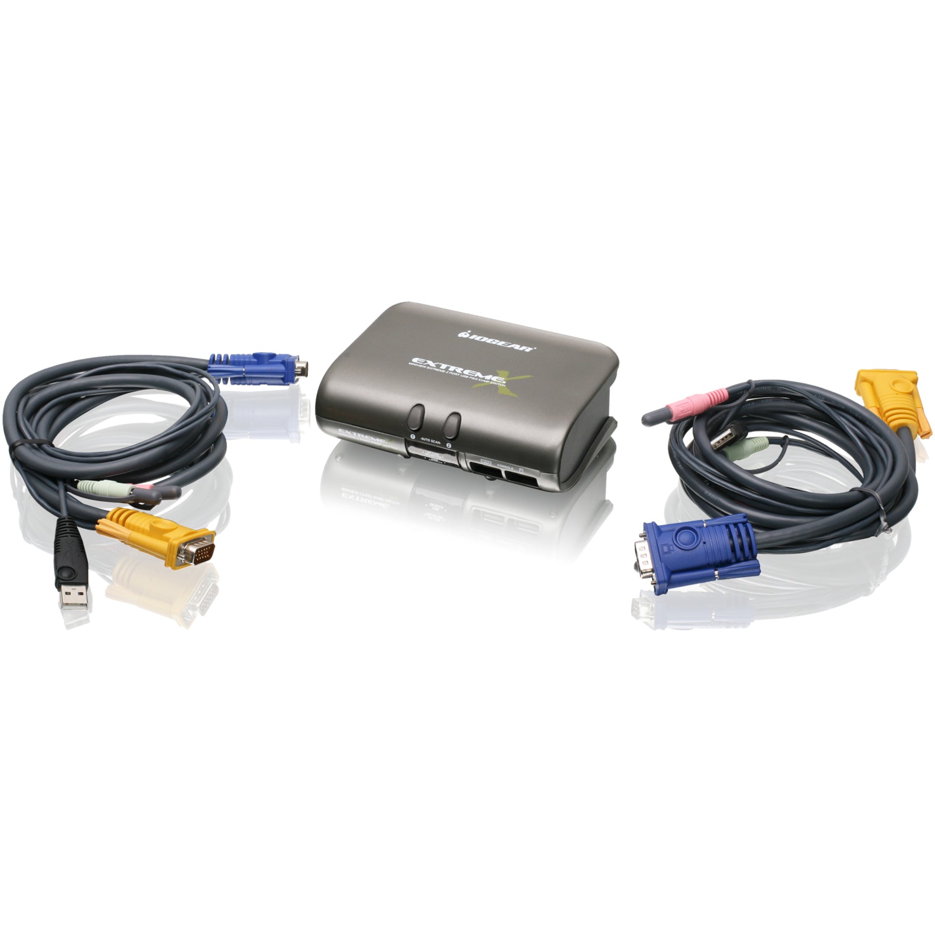 IOGEAR MiniView GCS1732 KVM Switch - 2 x 1 - 2 x SPDB-15