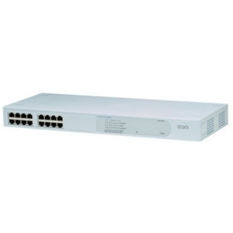 HPE 3Com Baseline Switch 2816 (16-port, unmanaged, Gigabit) (3C16478)