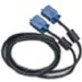 HPE E Local Connect CX4 copper network cable with blue connectors, 3.28 feet in length-alternate-image1