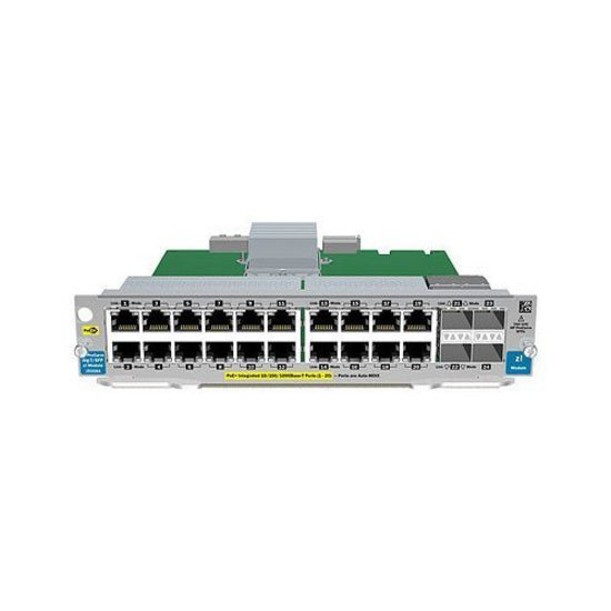 Detailed view of HPE E Expansion Module highlighting port layout and expansion capabilities-alternate-image2