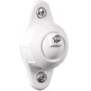 White Honeywell Home SMB10 wall mount bracket with three mounting points and swivel adjustment mechanism-alternate-image1