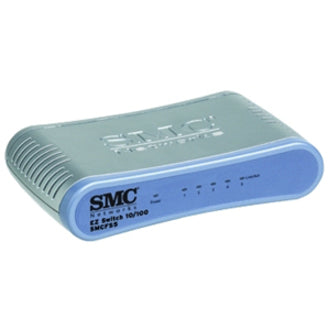 SMC EZ Switch 5-port 10/100 Fast Ethernet Desktop Switch (SMCFS5)