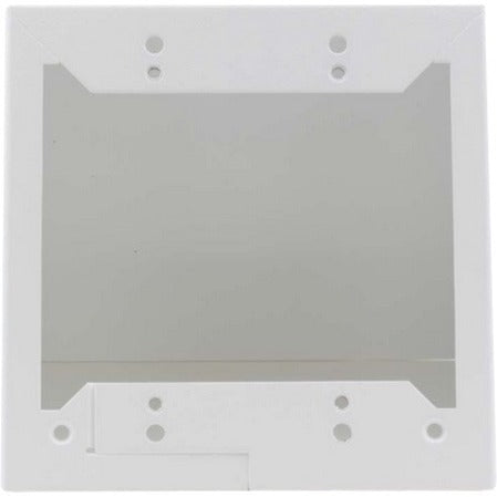 RDL DC2W Mounting Enclosure for Remote Control, Faceplate, Mounting Panel - White