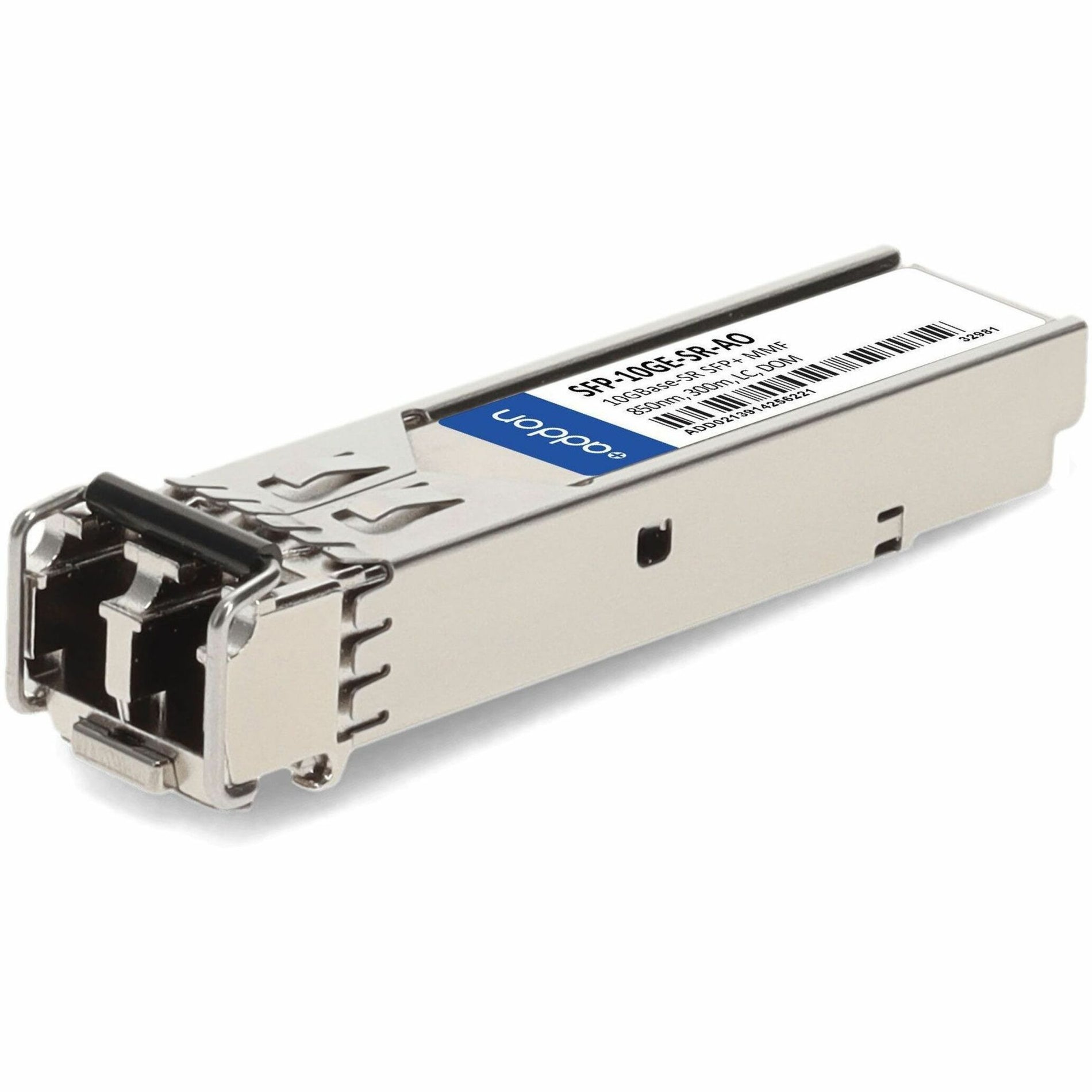 - 추가 - SFP-10GE-SR-AO - Juniper 호환 - SFP+ 변환기 - 10GBASE-SR - 다모드 광섬유 - F/JUNIPER - LC - 850NM - 300M - 100호환 가능