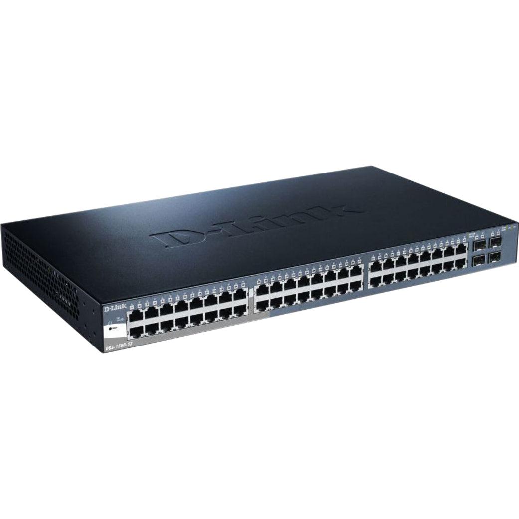 Conmutador SmartPro Gigabit de 48 puertos D-Link (DGS-1500-52)