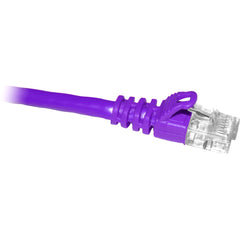 ClearLinks Cat6e Network Patch Cable, 7ft Purple, Snagless Molded RJ-45 Male/Male, 24 AWG Stranded Copper, Enhanced Network Connectivity - C6-PU-07-M (1 Year Warranty)