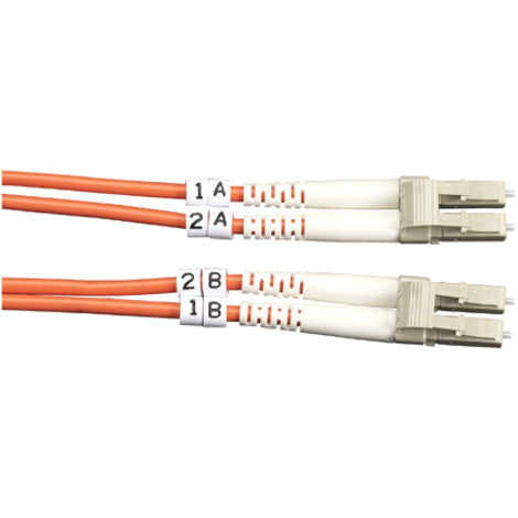 Black Box Fiber Optic Duplex Patch Network Cable (FO50-001M-LCLC)