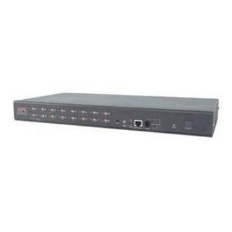 APC by Schneider Electric 16-Port Multi-Platform Analog KVM Switch, Rack-mountable 1U, 1920x1440 Resolution, Hot Pluggable, On-Screen Display, PS/2 & VGA Ports, Keep Alive Function - AP5202 (2 Year Warranty)