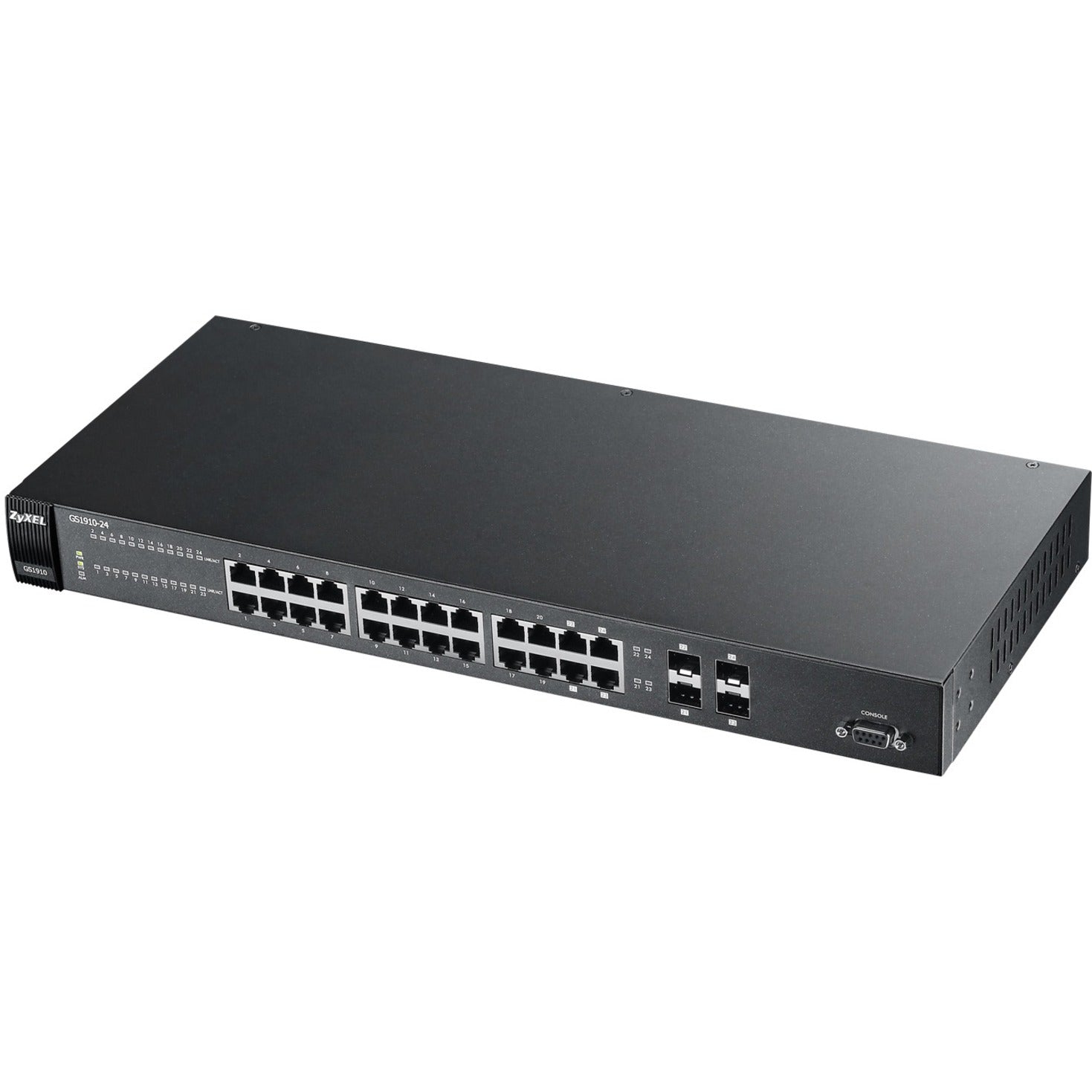 ZyXEL GS1910-24 24-Port GbE L2 Advanced Web Smart Managed Switch