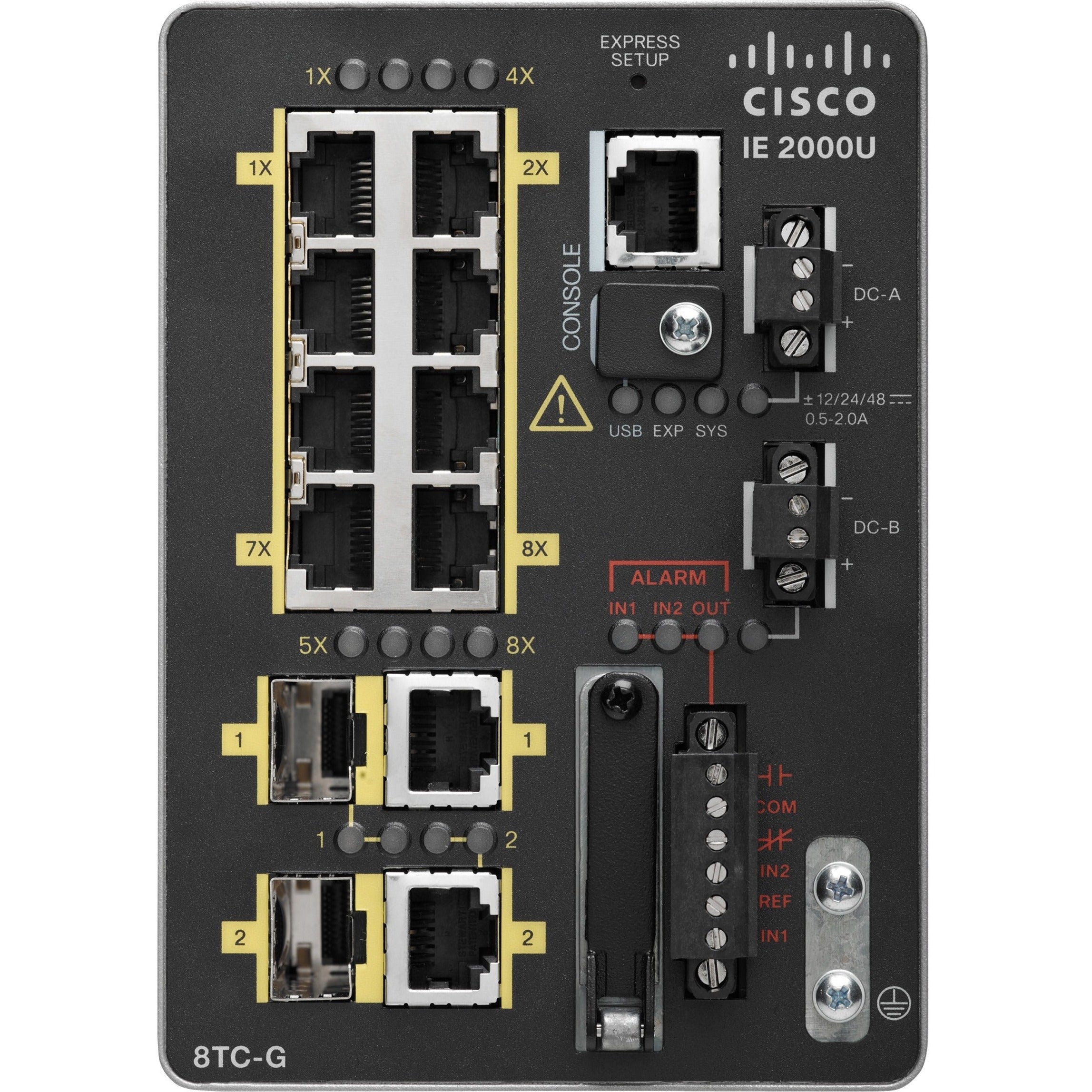 Cisco IE-2000-8TC-G-E Interruptor Ethernet