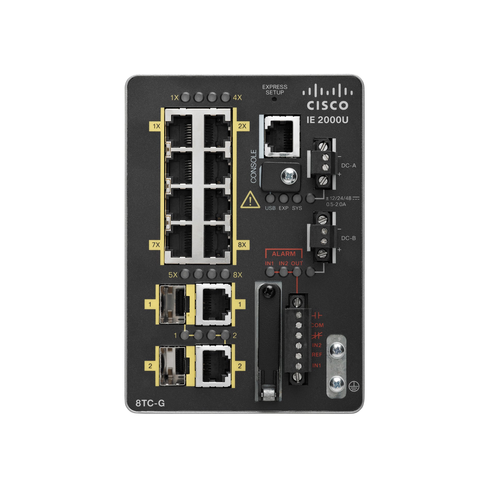 Cisco IE-2000-8TC-G-E Interruptor Ethernet