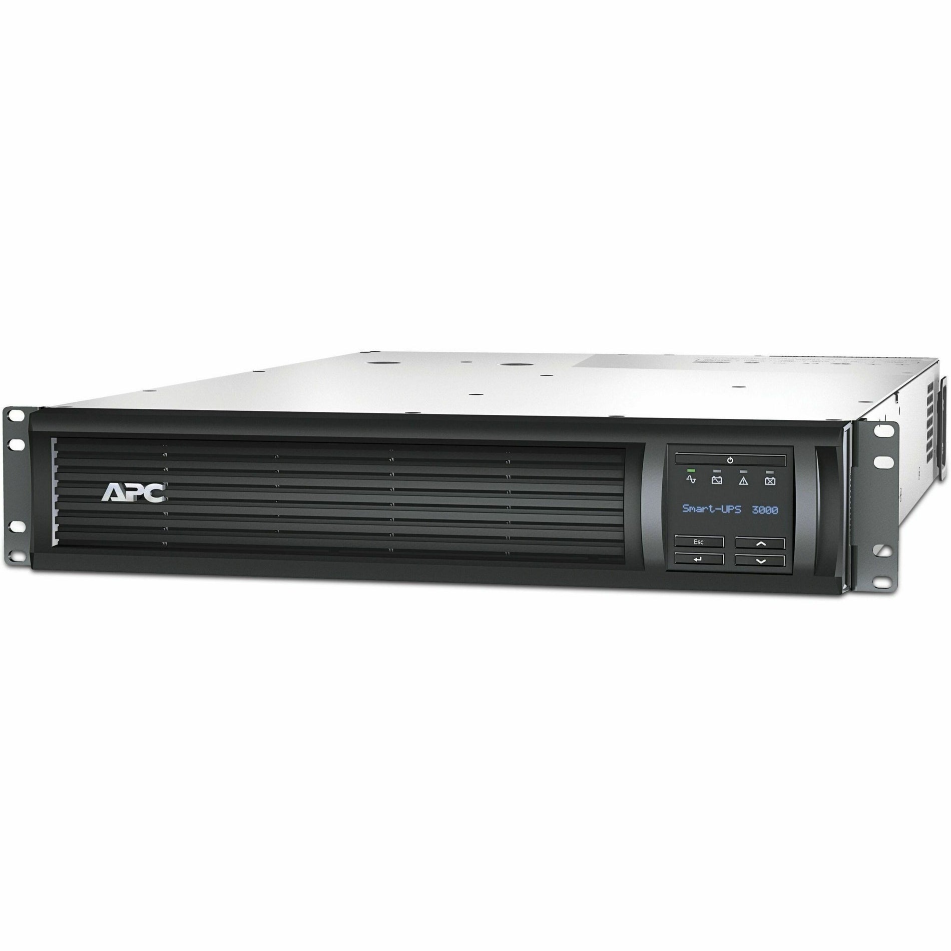 APC Smart UPS 3000VA LCD RM 2U 120V with 12FT Cord (SMT3000R2X145)