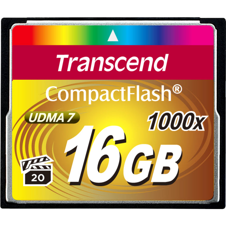 Transcend Último 16 GB CompactFlash (TS16GCF1000)