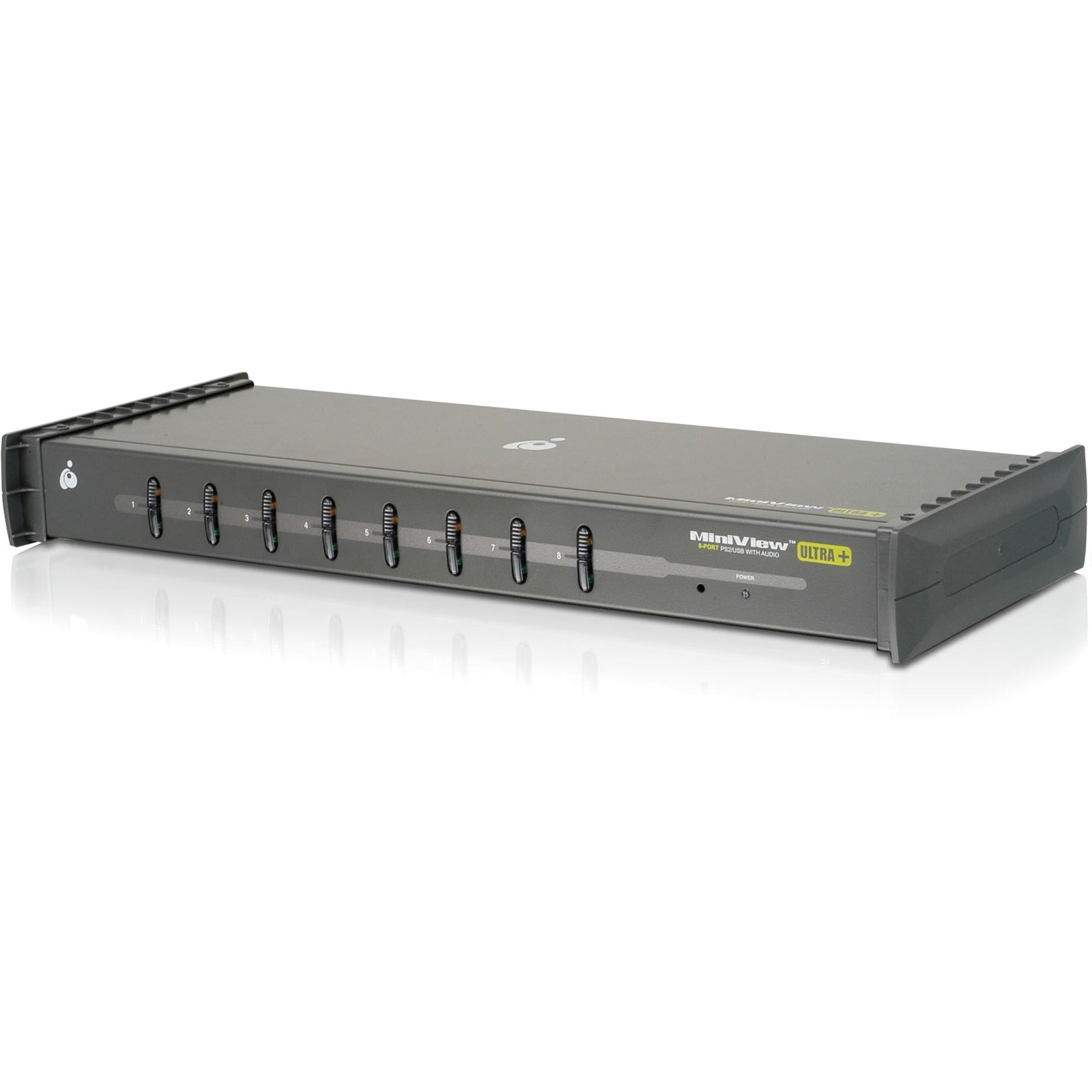 IOGEAR Miniview Ultra+ 8-Port KVM Switch (GCS1758)