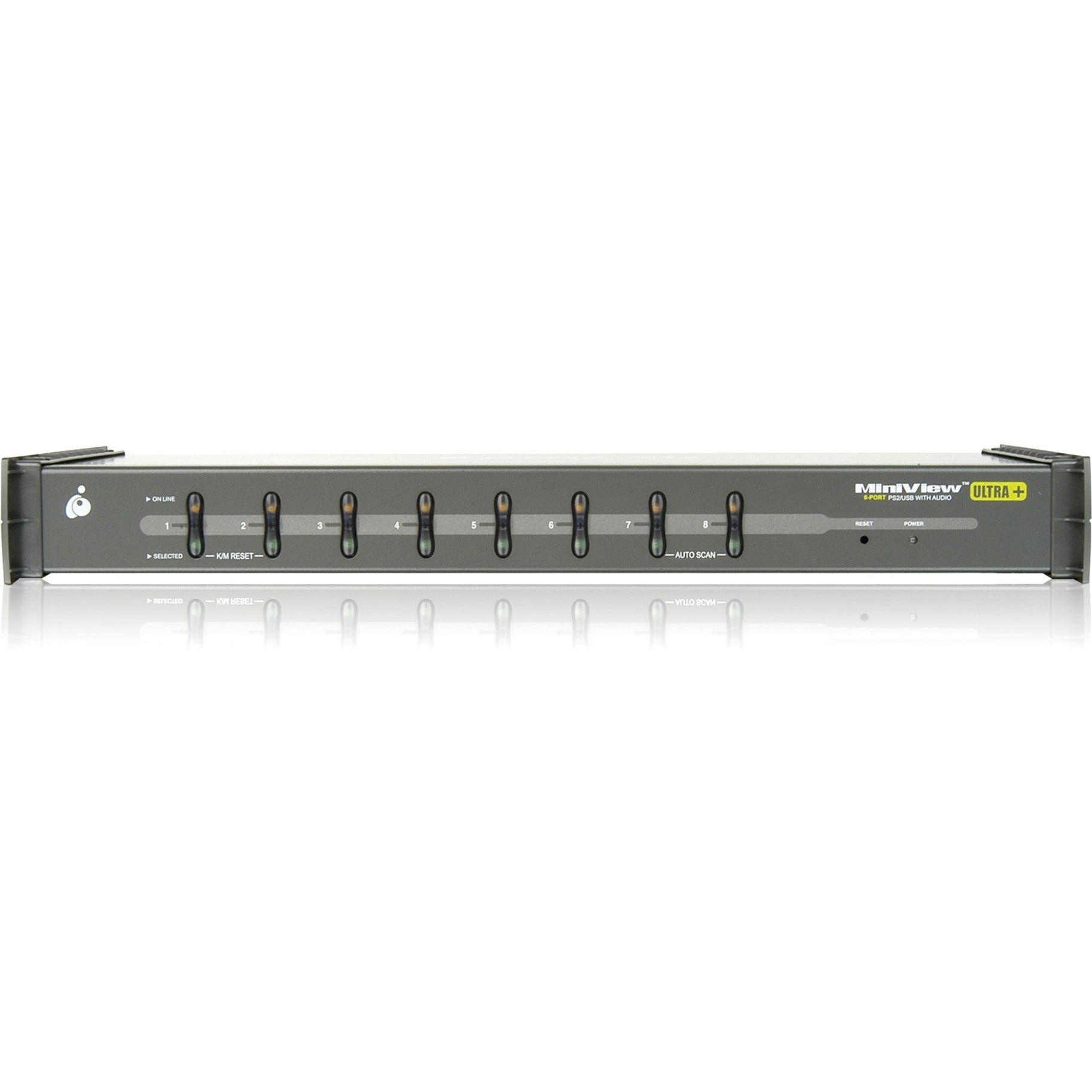 IOGEAR Miniview Ultra+ 8-Port KVM Switch (GCS1758)