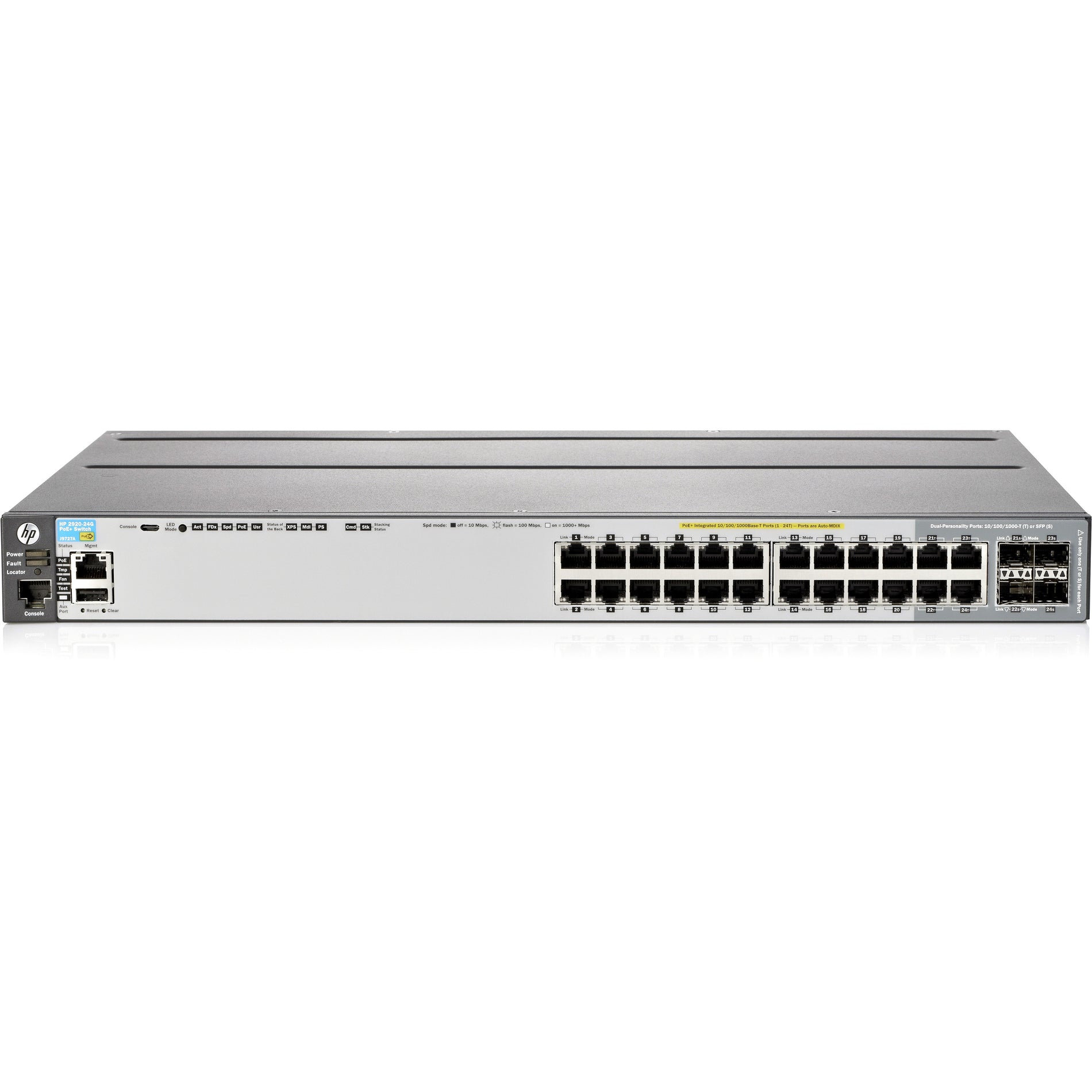 HPE E 2920-24G-POE+ スイッチ (J9727A#ABA)