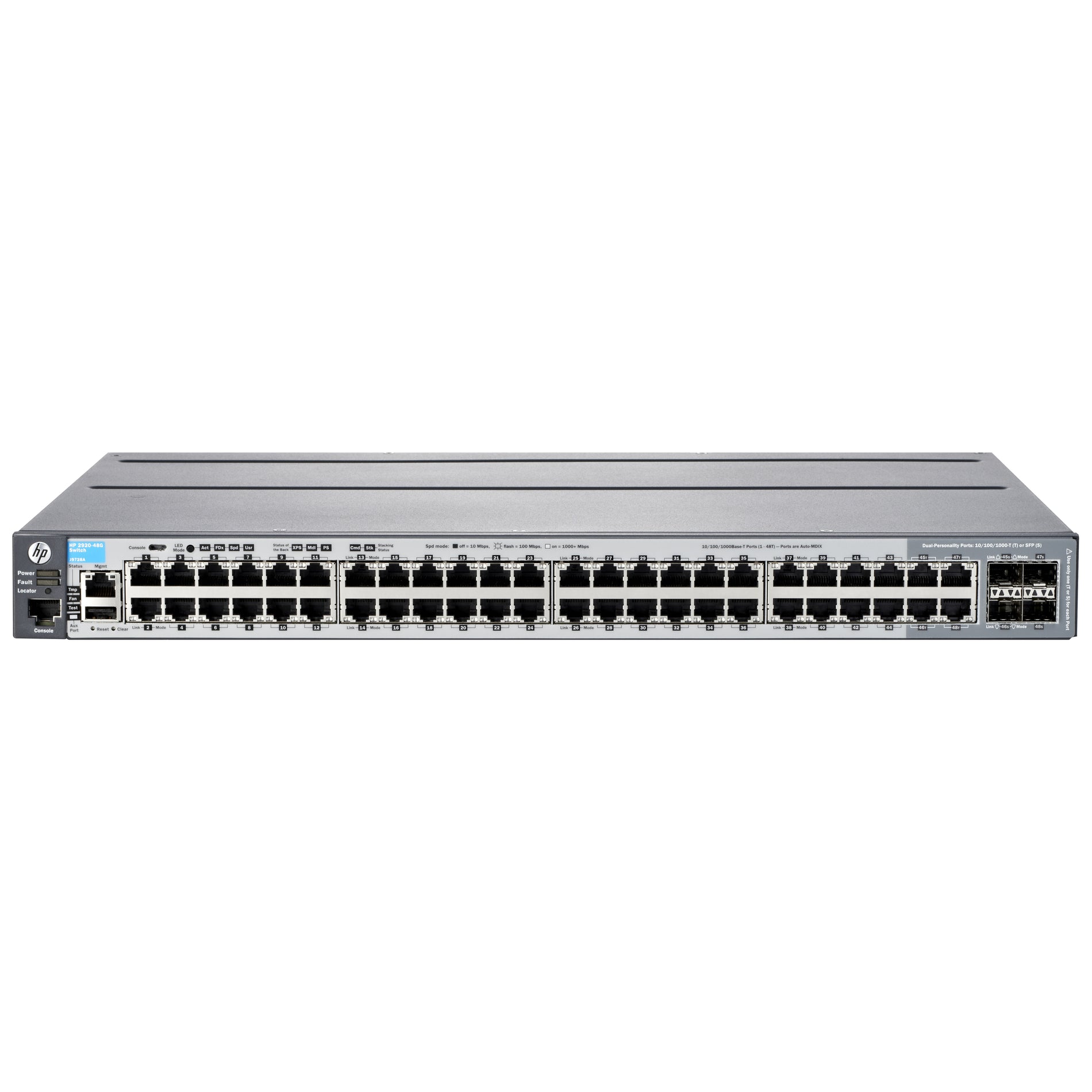HPE E 2920-48G switch (J9728A) --> Interruttore HPE E 2920-48G (J9728A)