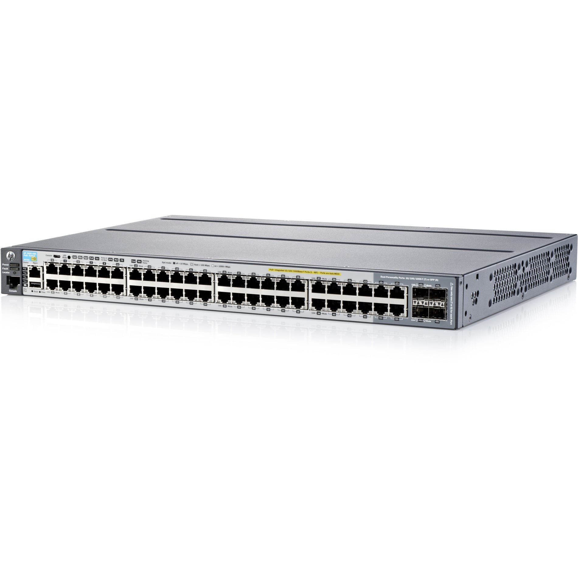 HPE E 2920-48G-POE+ สวิตช์ (J9729A)