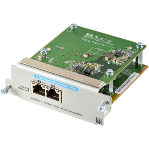 HPE E Expansion Module - 2 x RJ-45 10GBase-T LAN (J9732A)