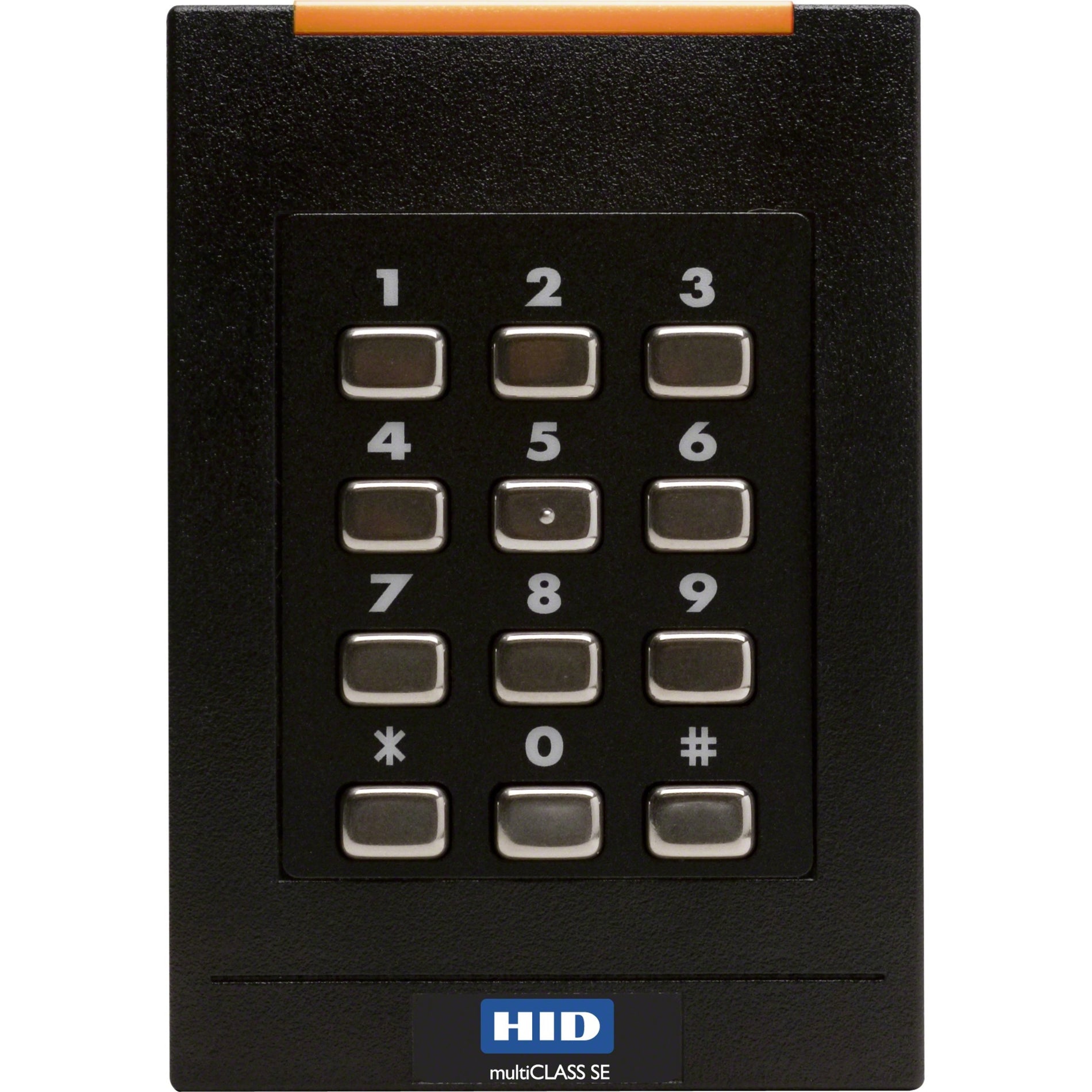 HID multiCLASS SE&reg; RPK40 Multi-technology Smartcard Reader with Keypad (921PTNNEK00000)