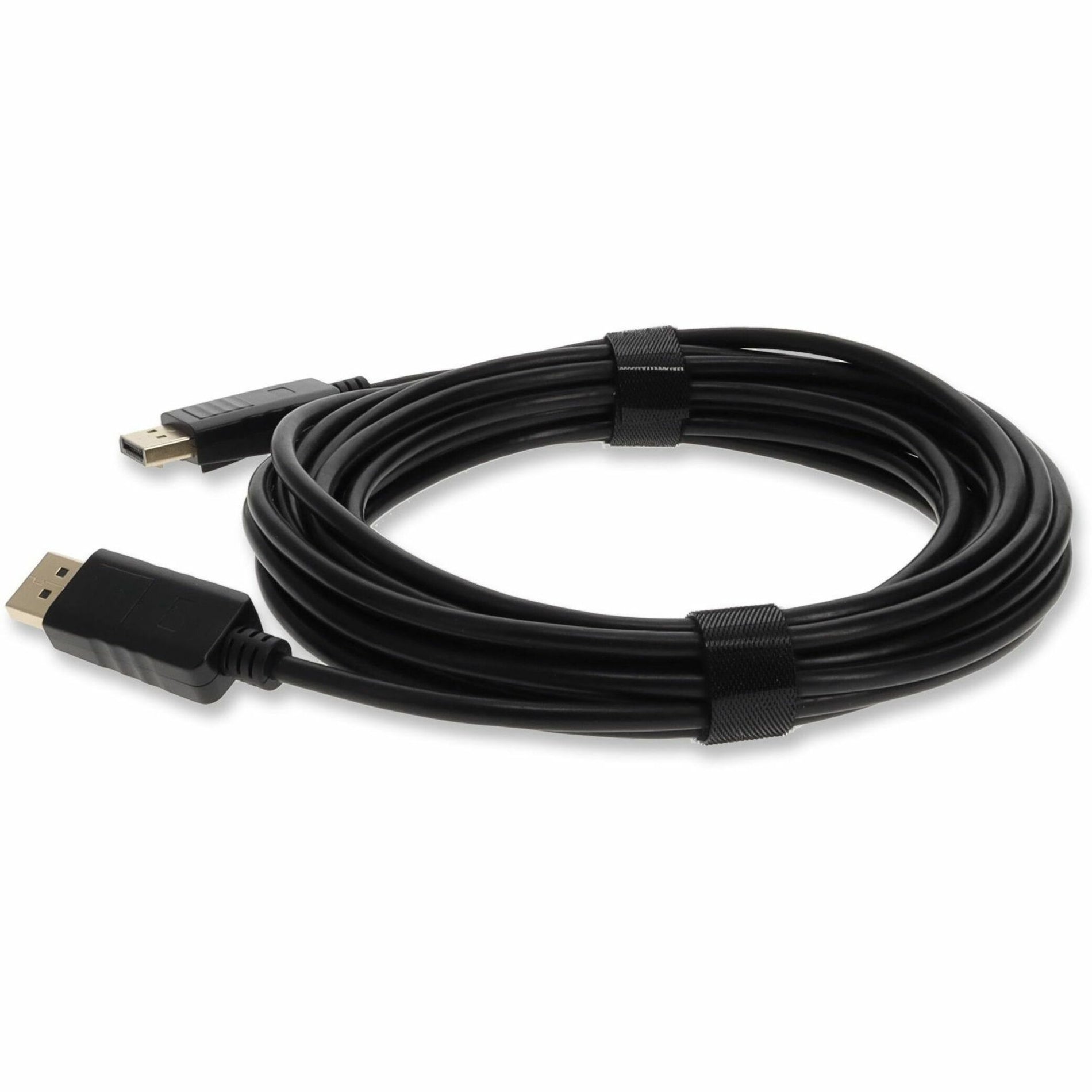 20-foot DisplayPort cable showing full length and connector detail - diagonal view-alternate-image2