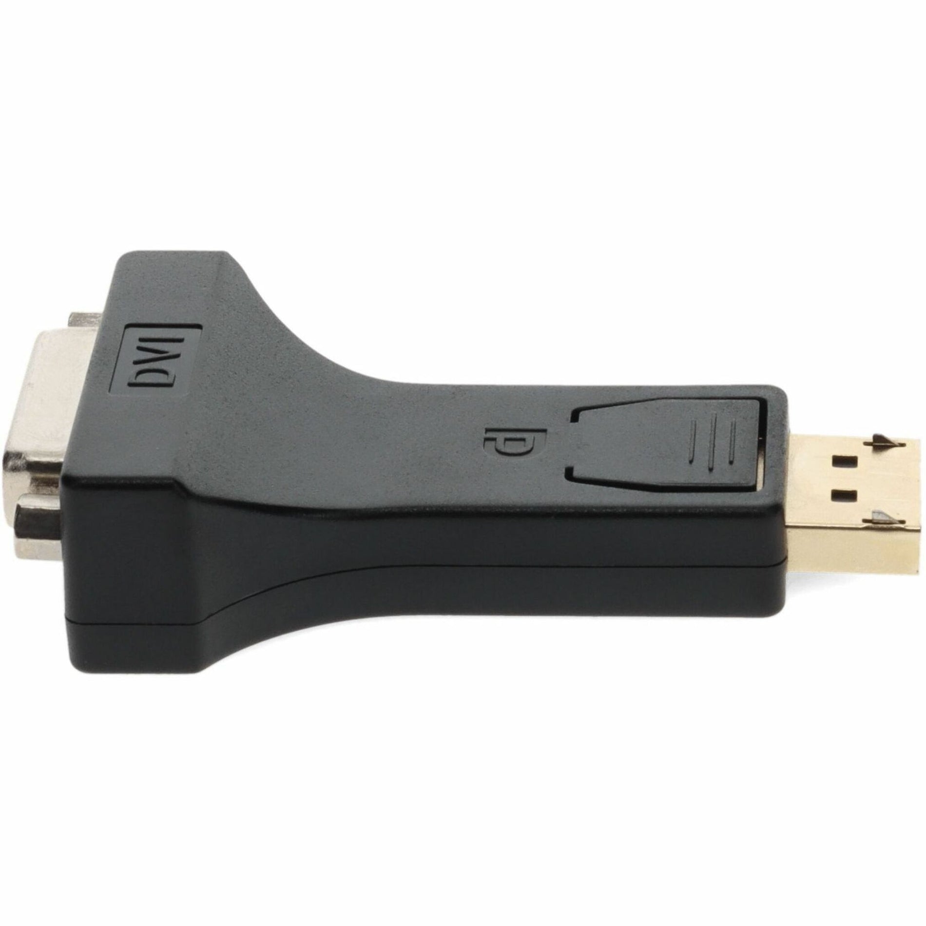 Side view of DisplayPort to DVI adapter highlighting streamlined design-alternate-image6