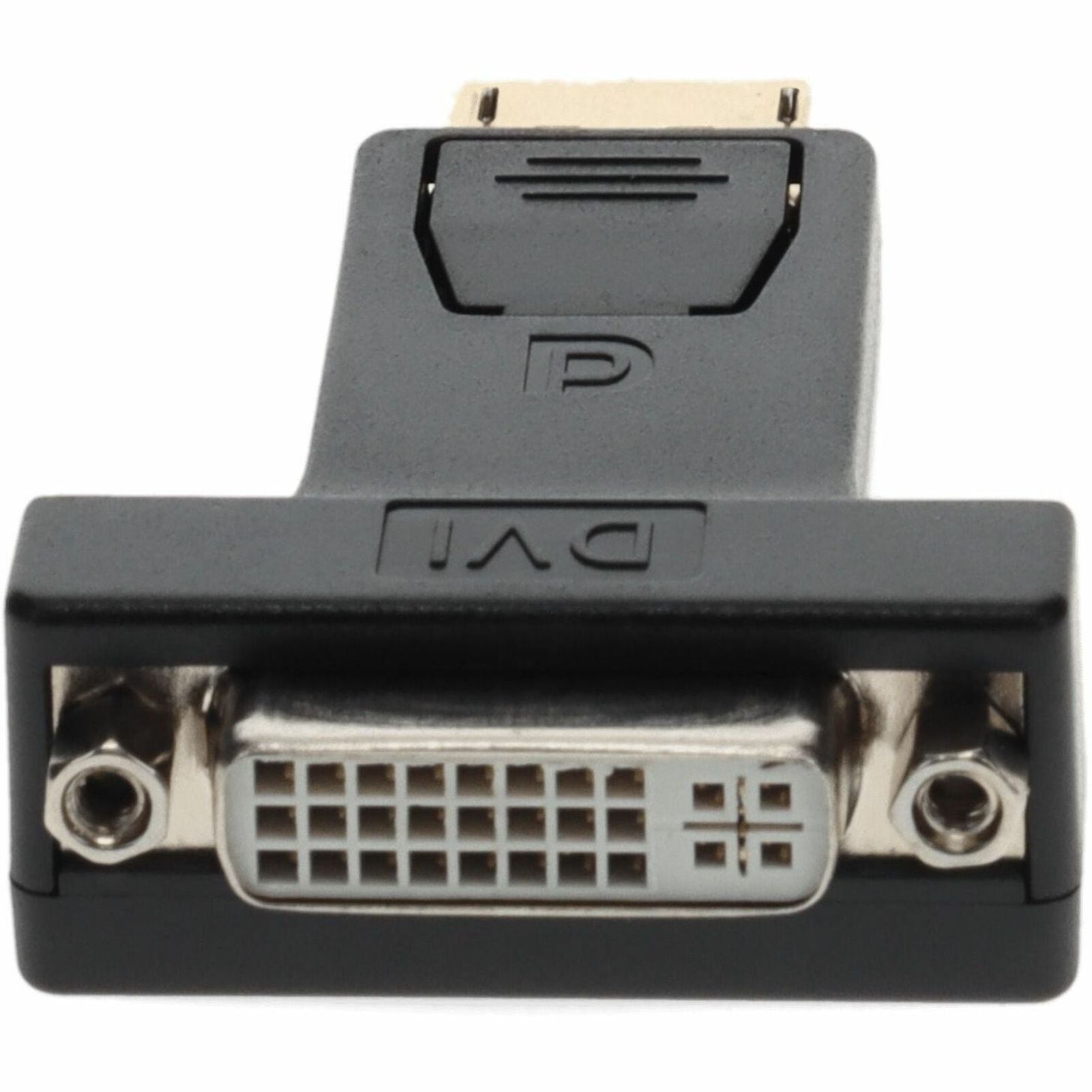 Detailed view of DVI female connector pins and mounting screws-alternate-image4