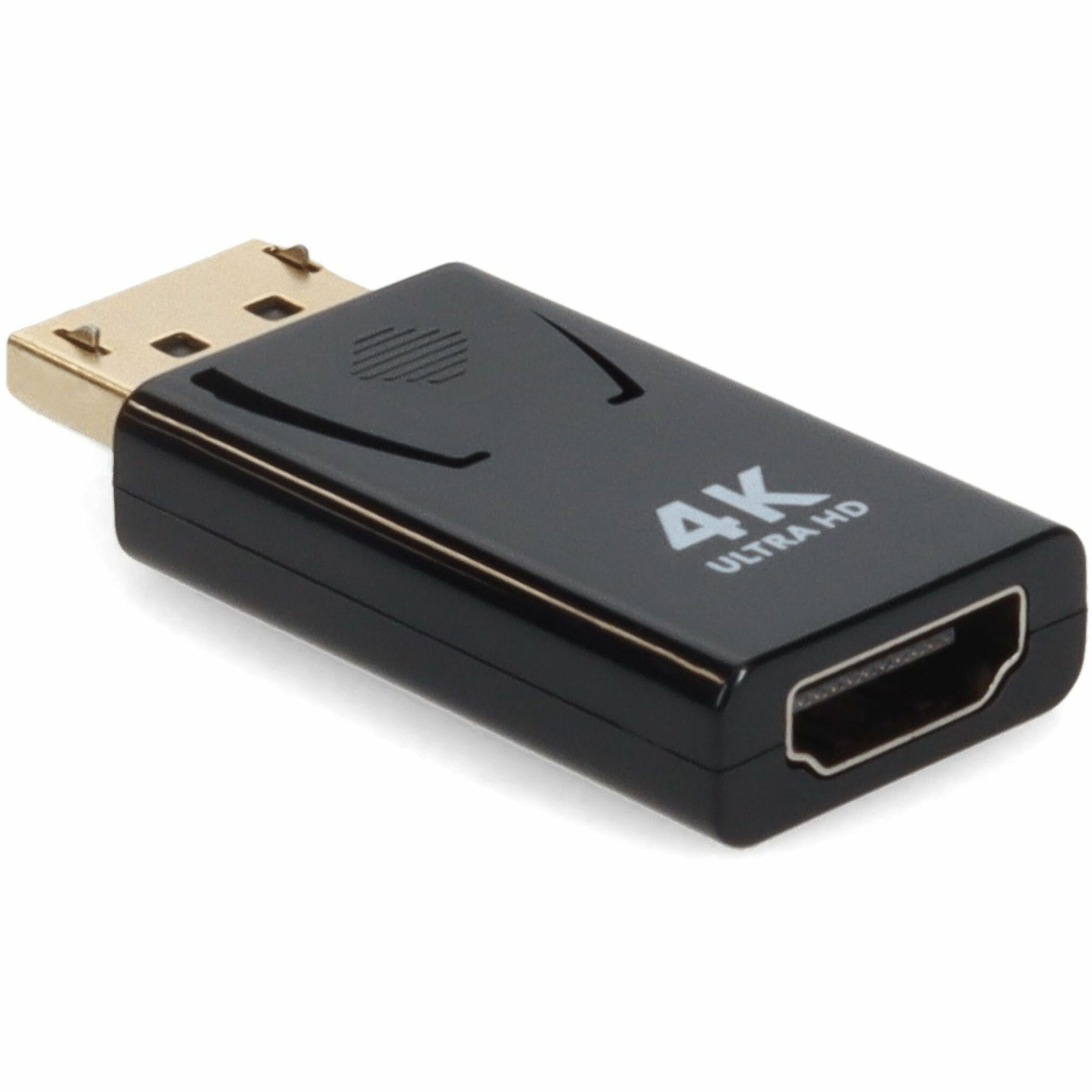 Close-up of HDMI female port on DisplayPort adapter showing gold-plated contacts-alternate-image3