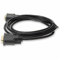 DVI-D cable shown at full 15-foot length with male connectors on white background-alternate-image2