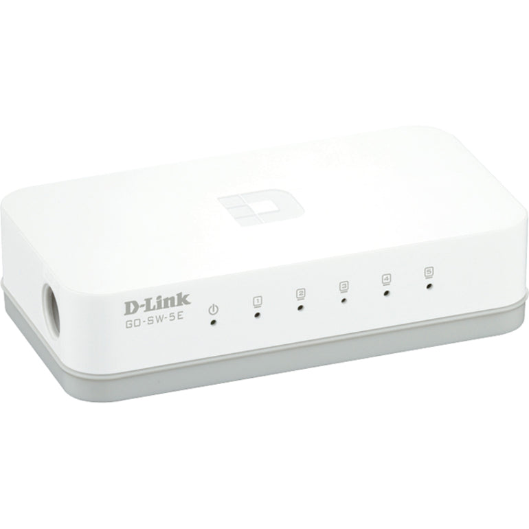 D-Link GO-SW-5E 5-Port 10/100 Unmanaged Desktop Switch