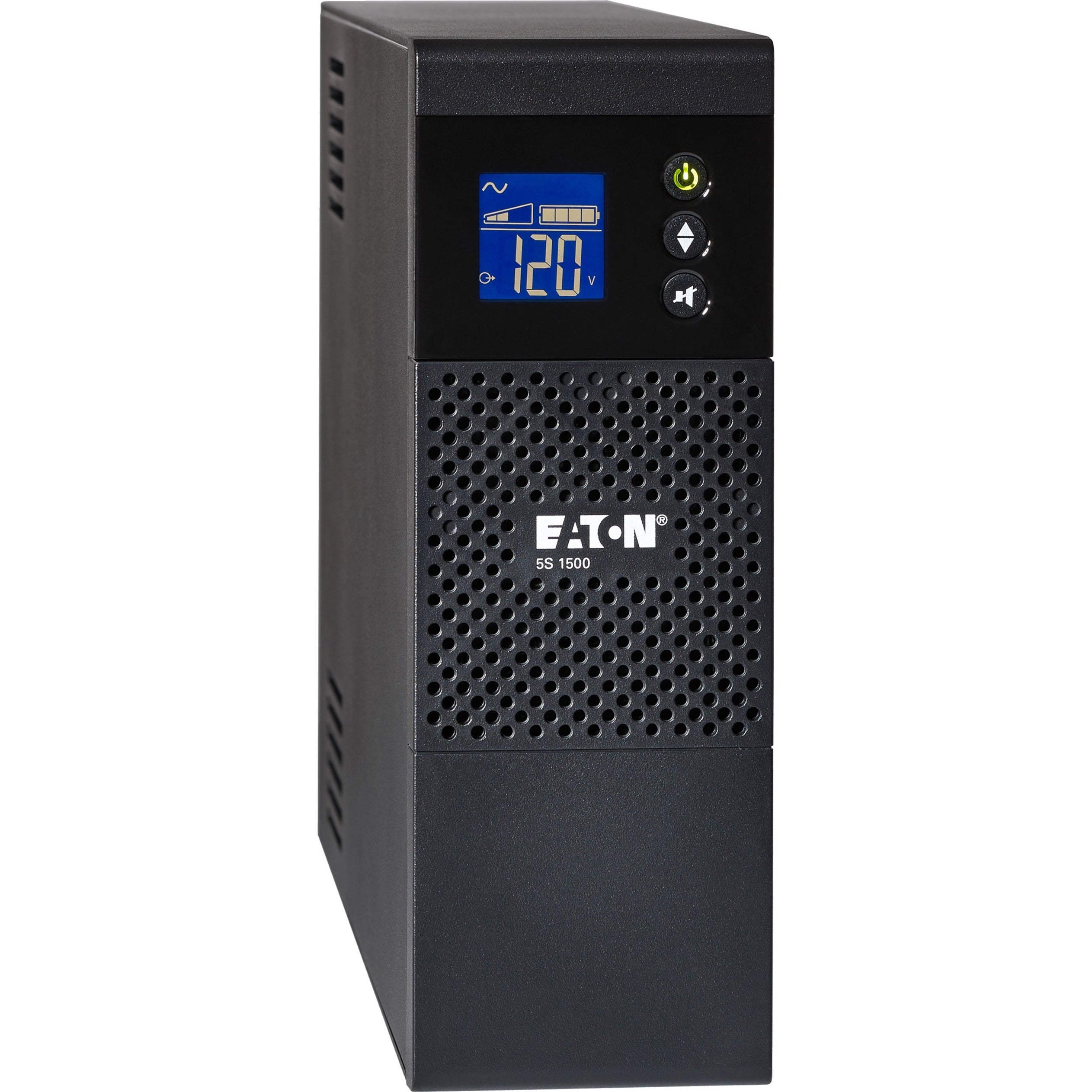 Eaton 5S Line-interactive UPS, 1000VA/600W Tower, 10 NEMA Outlets, Maintenance-Free Sealed Battery, 3-14 Min Backup, USB Port, RoHS Certified - 5S1000LCD (3 Year Warranty)